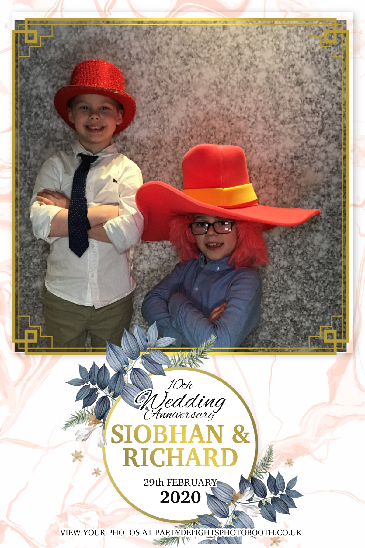 Siobhan and Richards Vow renewal  | View more photos from the event at gallery.partydelightsphotobooth.co.uk/u/PartyDelightsPhotoBooth/Siobhan-and-Richards-Vow-renewal